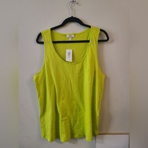 Style & Co workout razor back tank top